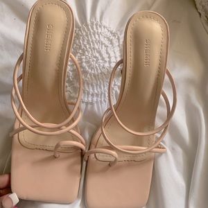 Blush Shein heels